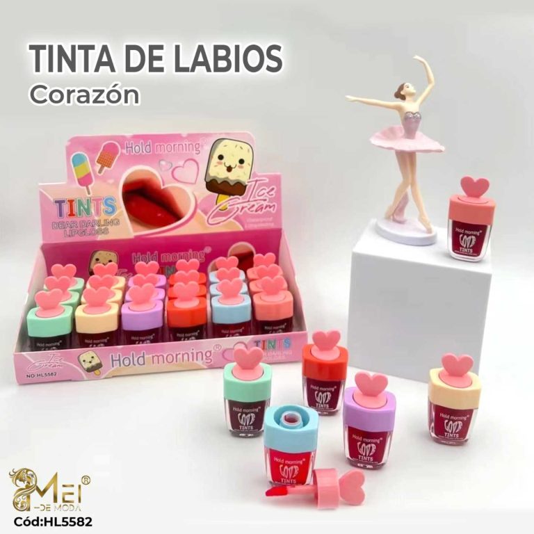 Tinta de Labios Corazón 24 UNID