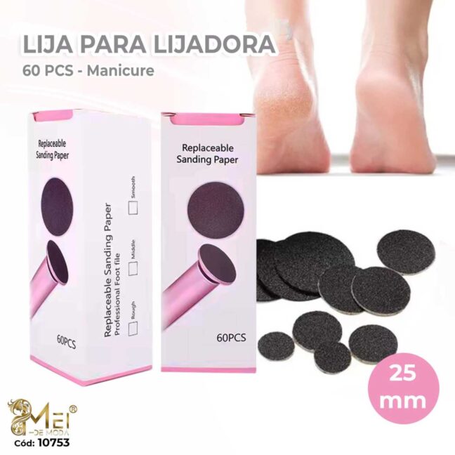 Repuesto para Lijadora 60 pcs 25mm