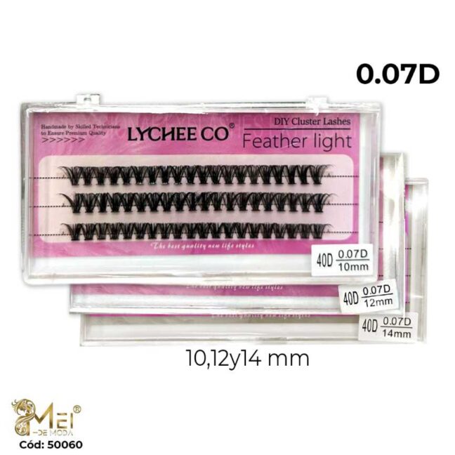 Pestañas Racimo 40DMix