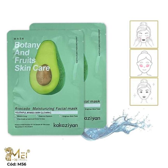 Mascarilla Facial Palta Hidratante 30gr 10 UNID