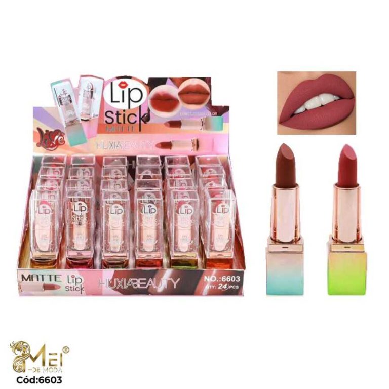 Labial en Barra 12 colores 24 unid
