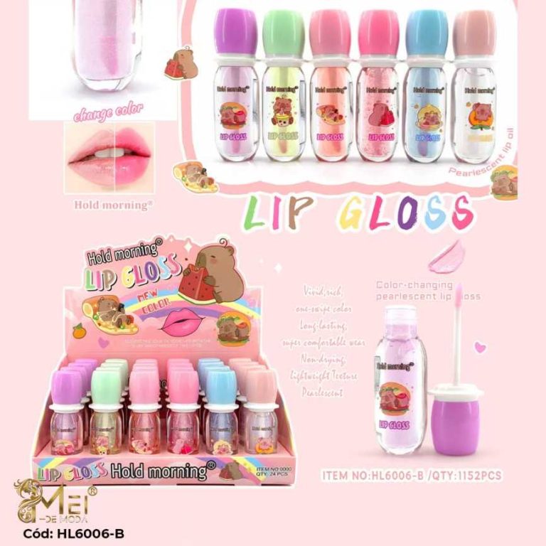 Brillo Labial Capybara 24 UNID