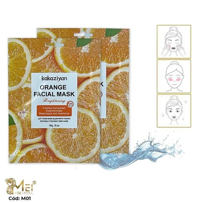 Mascarilla Facial Vitamina 30g 10 UNID
