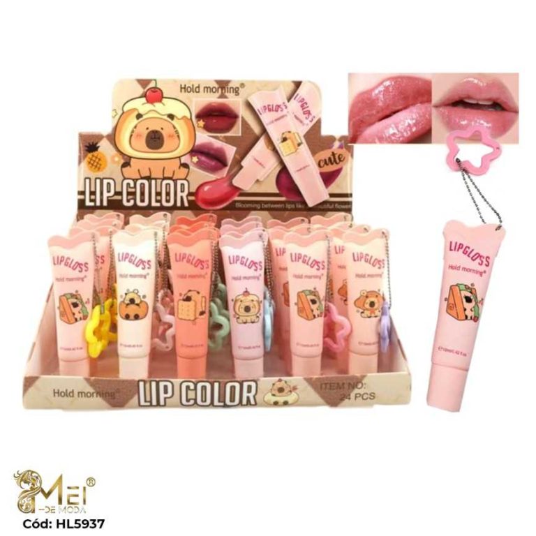 Brillo Labial Capybara magicoVVV 24 UNIDAD