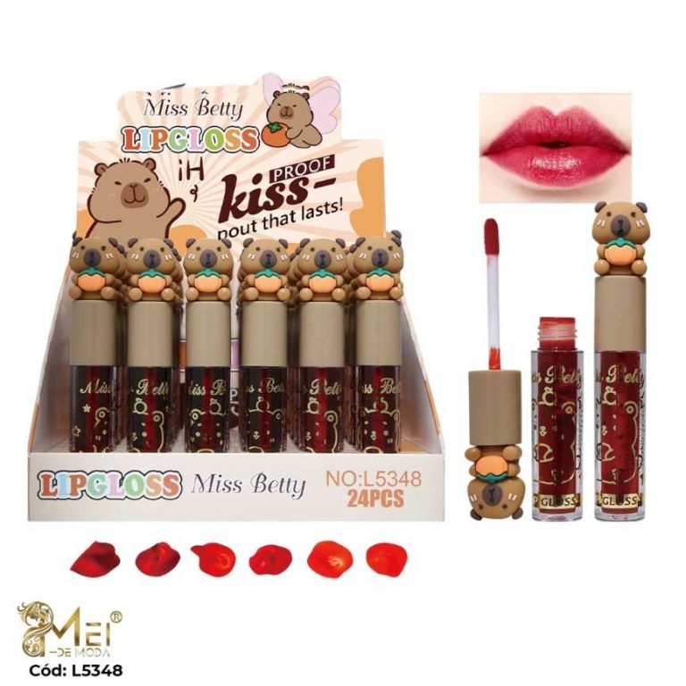 Tinta Labial Capybara 24 unid