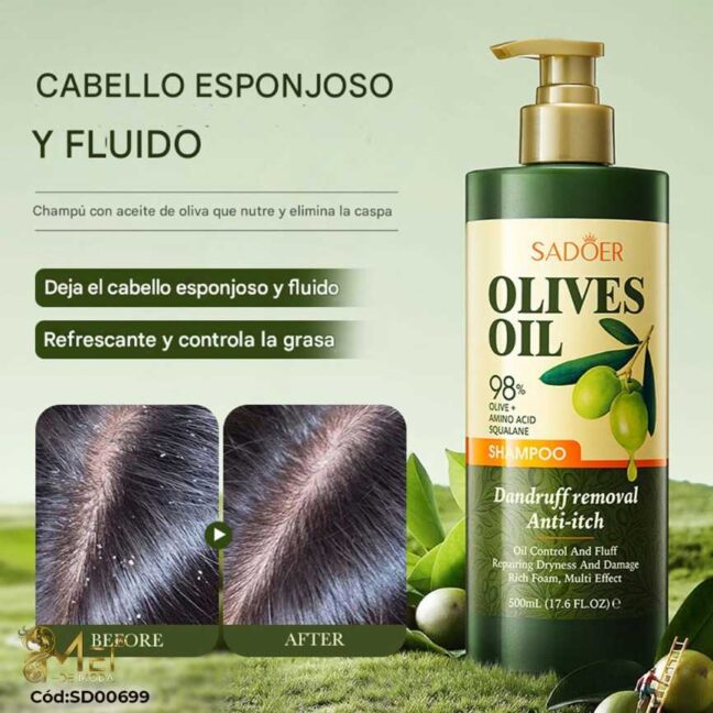 Shampoo Oliva Anticaspa 500 ml