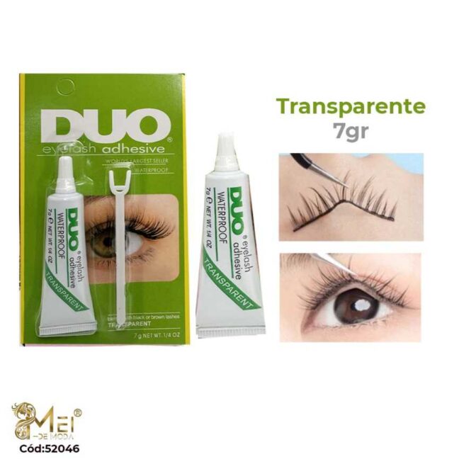3 Pegamento DUO 7 gr Transparente x 900 pss