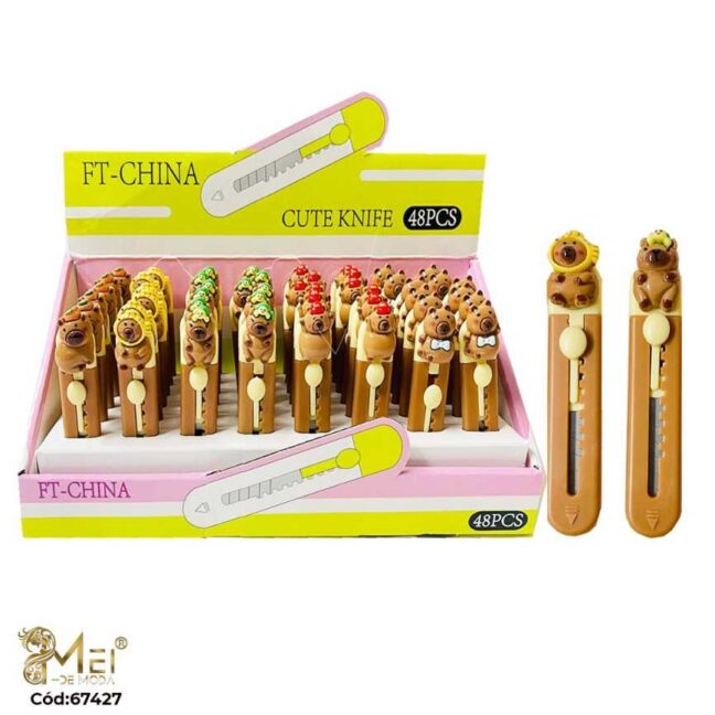 2 Mini Cutter Capybara x 1000 pesos