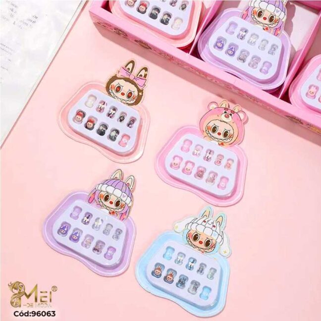 Uñas para Niñas 12 pcs
