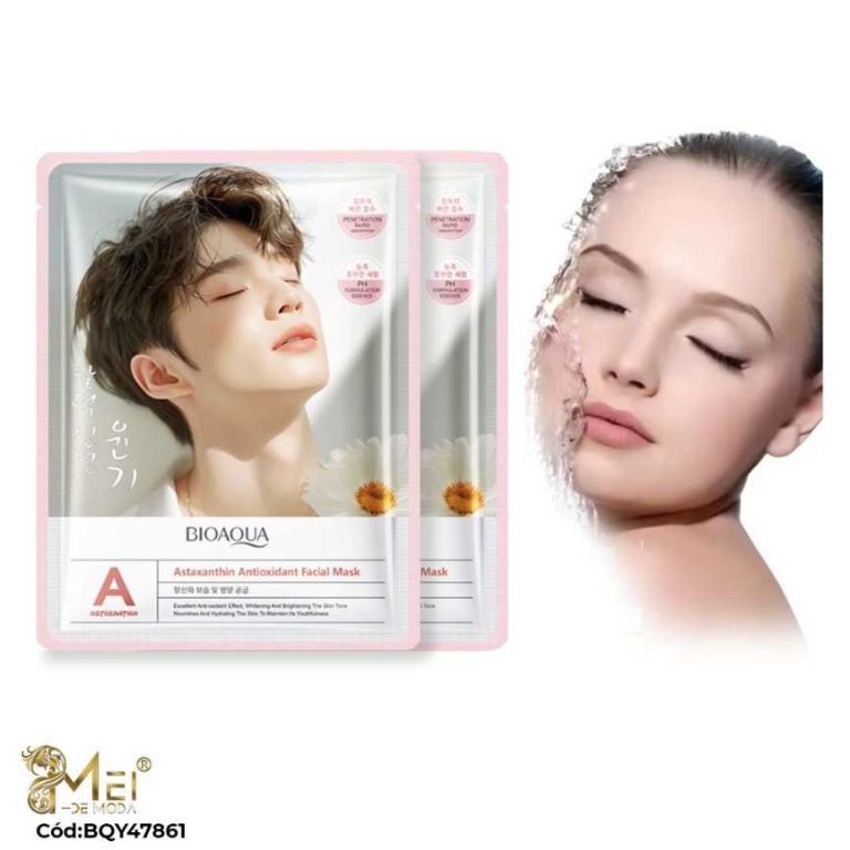 Mascarilla Facial Antioxidante 10 UNIDAD