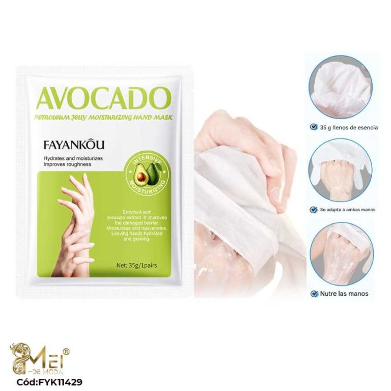 Mascarilla para Manos Hidratante *5 UNIDAD