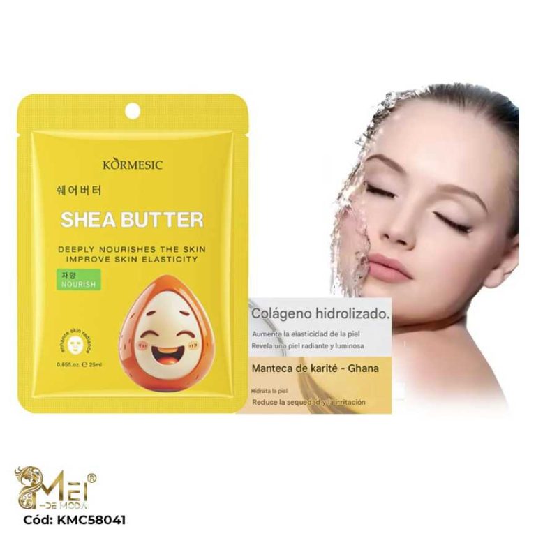 Mascarilla Facial Manteca de Karité 10 UNIDAD