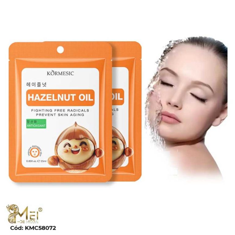 Mascarilla Facial Aceite de Avellana 10 UNIDAD