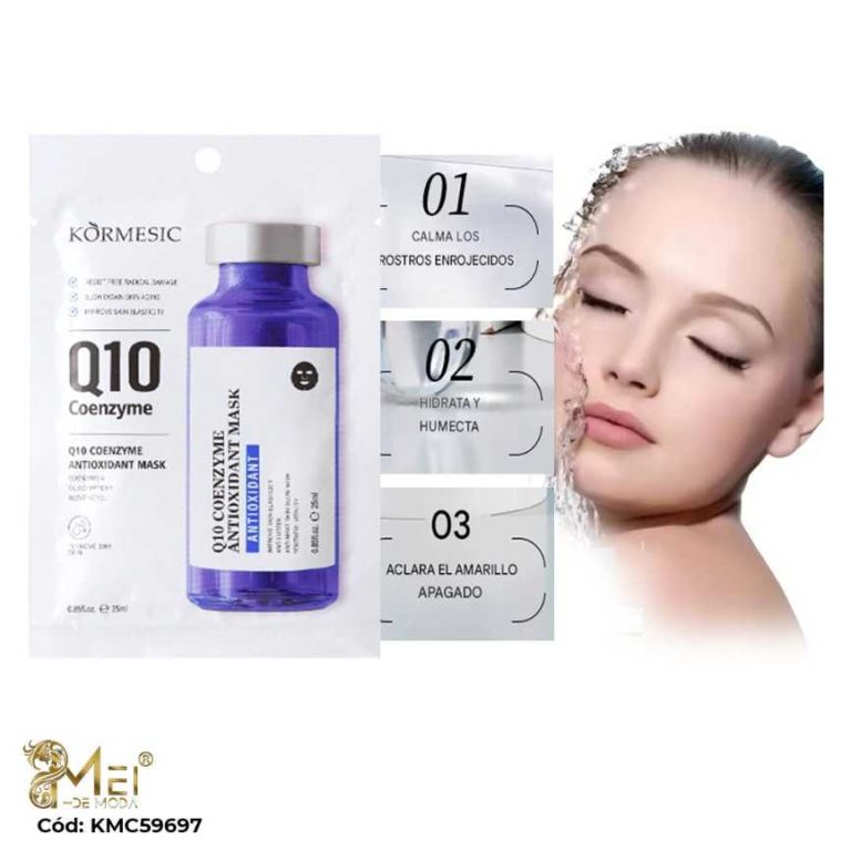 Mascarilla Facial Q10 Antioxidante 10 UNID