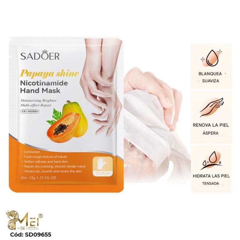 Mascarilla para Manos Nutritiva 5 unidad