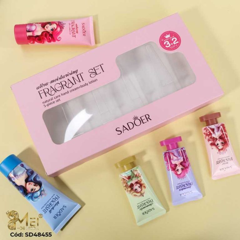 Set Crema Manos y Loción Corporal 5 pcs