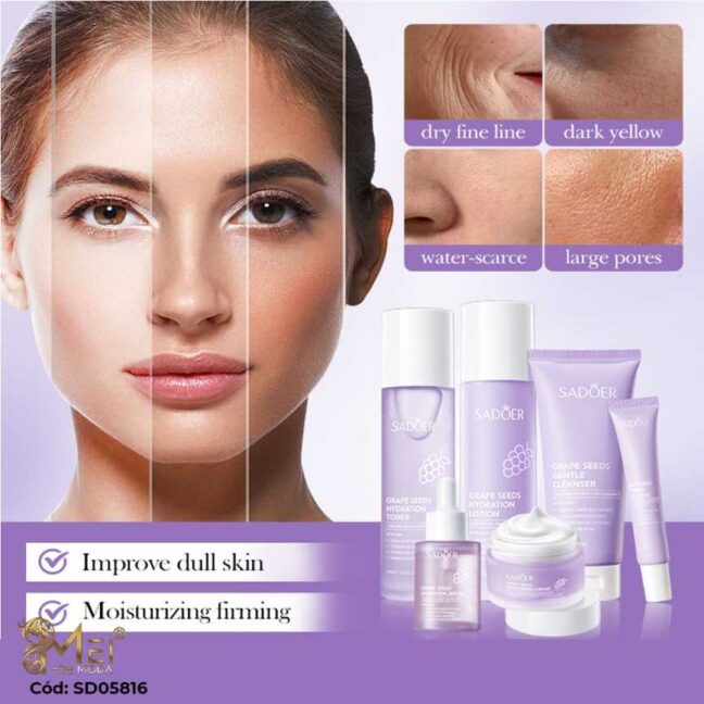 Set Skin Care Antioxidante 6 pcs