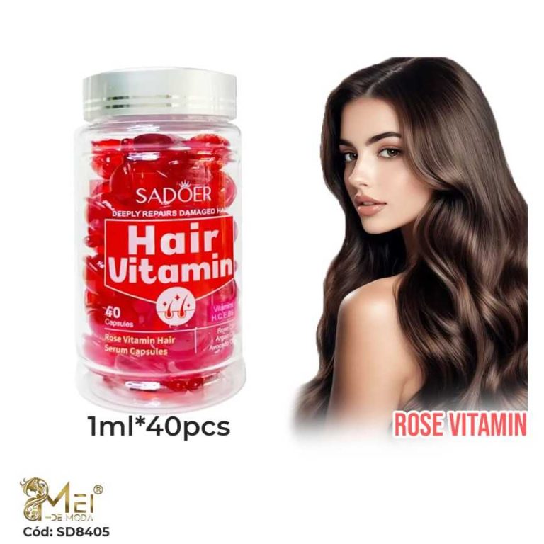 Capsula de Rosa para Cabello 40 pcs