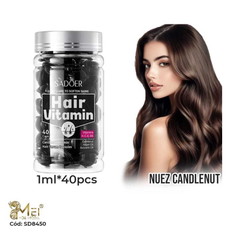 Cápsula Vitamina para Cabello 40 pcs