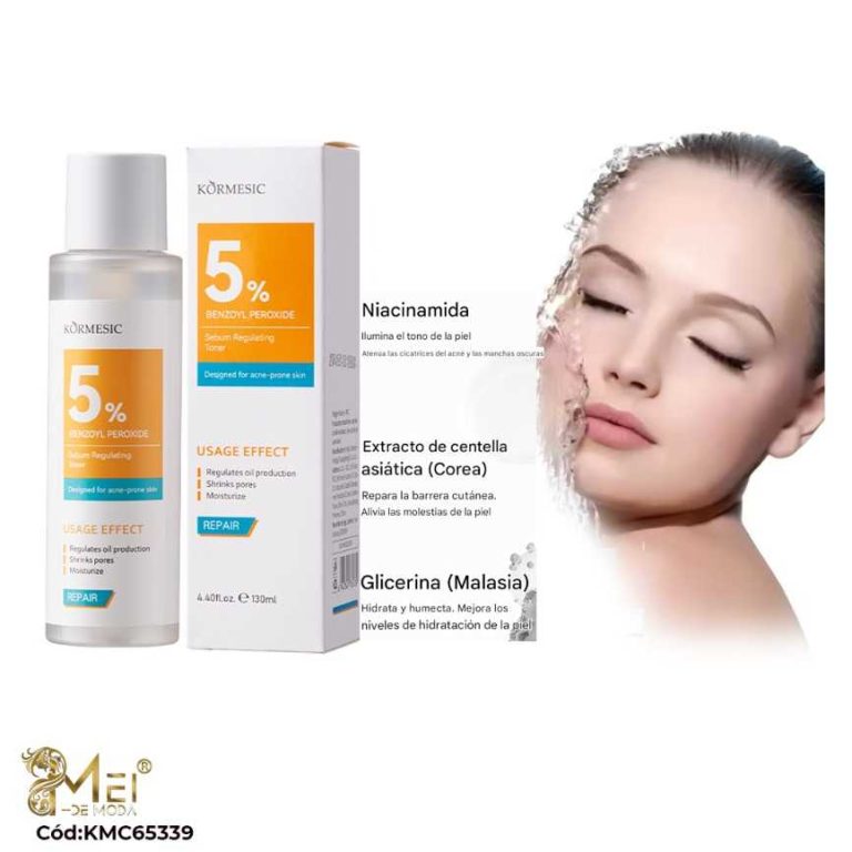 Tónico 5% Peróxido de Benzoilo 130ml