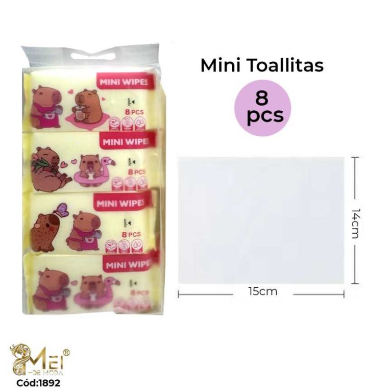 Toallitas Húmedas 8*8 pcs