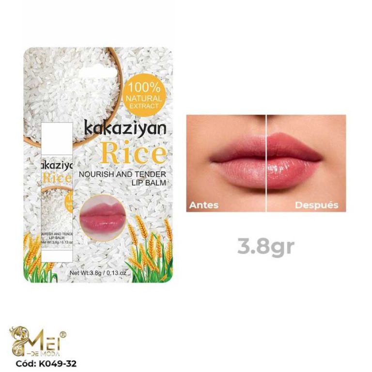 Balsamo Labial de Arroz