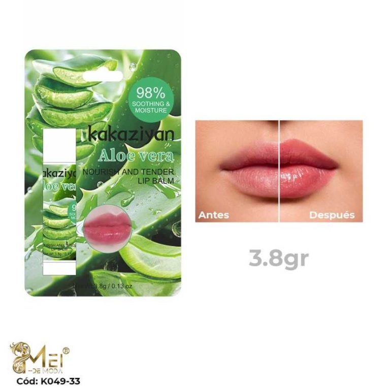 Balsamo Labial de Sabila 24 UNIDAD