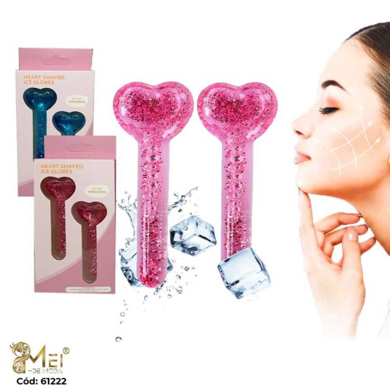 Rodillo Facial Corazón Doble