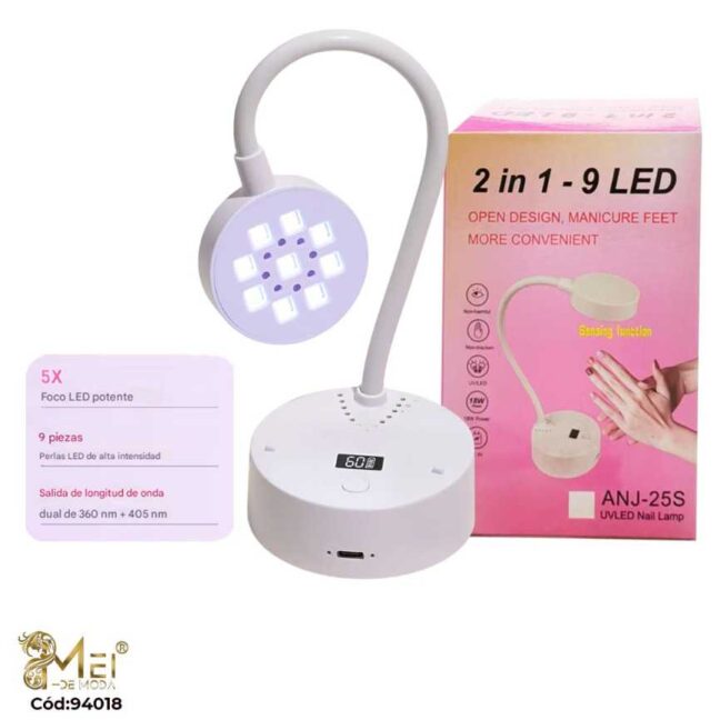 Lampara de Uñas MINI 18W