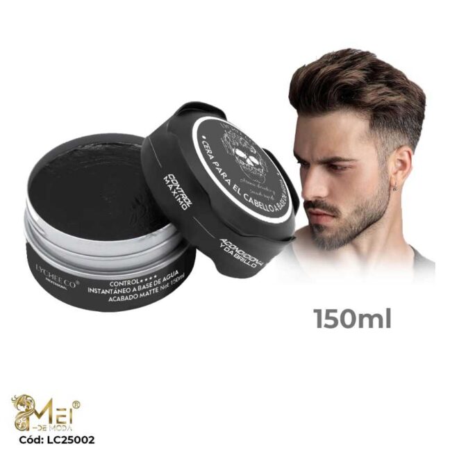 Cera para Cabello Negra 150 ml