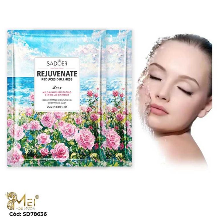 Mascarilla Facial Rejuvenecedora 10 UNIDAD