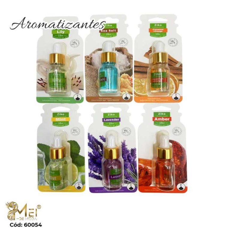 Aromatizante 10 ml 6 Aromas