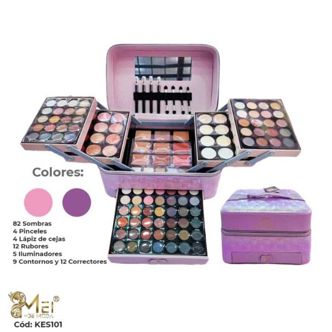 Set de Maquillaje Completo 128 pcs