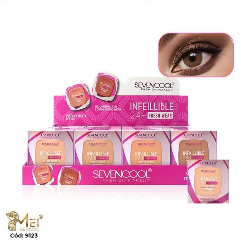 Polvo Maquillaje 4 Tonos