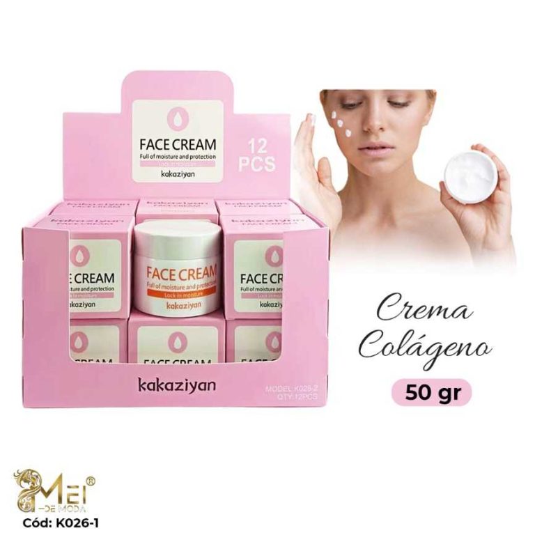 Crema Facial colágeno 50 gr