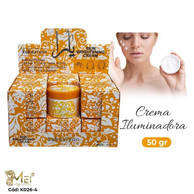 Crema Facial Iluminadora 50 gr