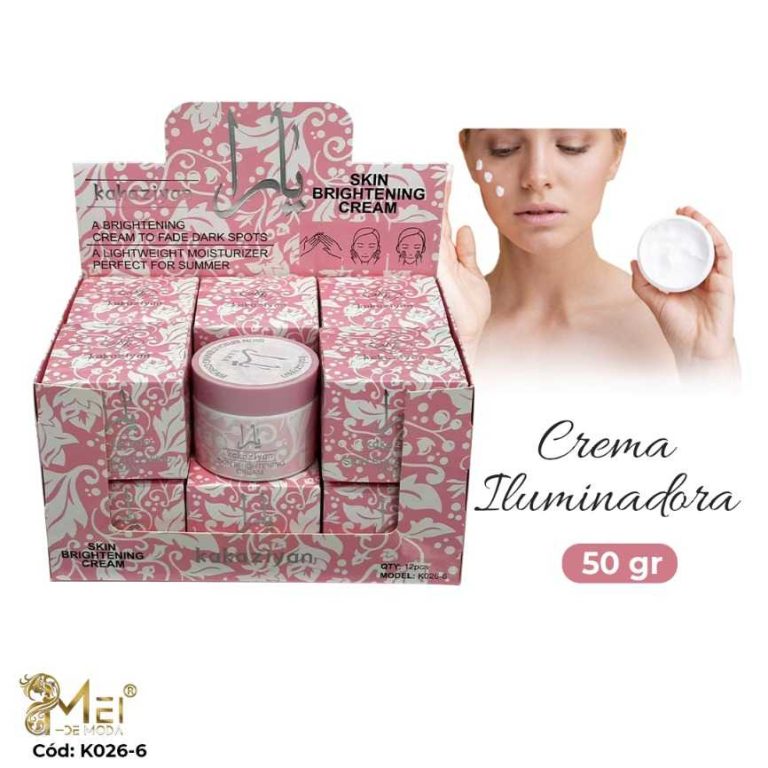 Crema Facial Iluminadora 50 gr