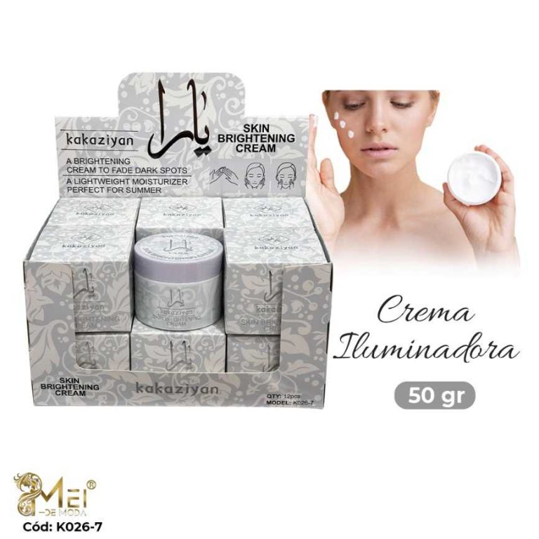 Crema Facial Iluminadora 50 gr