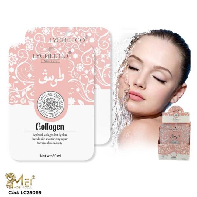 Mascarilla Facial Colágeno 24 UNID