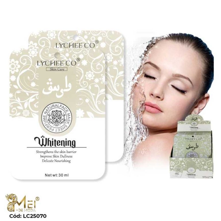 Mascarilla Facial Blanqueadora 24 UNID