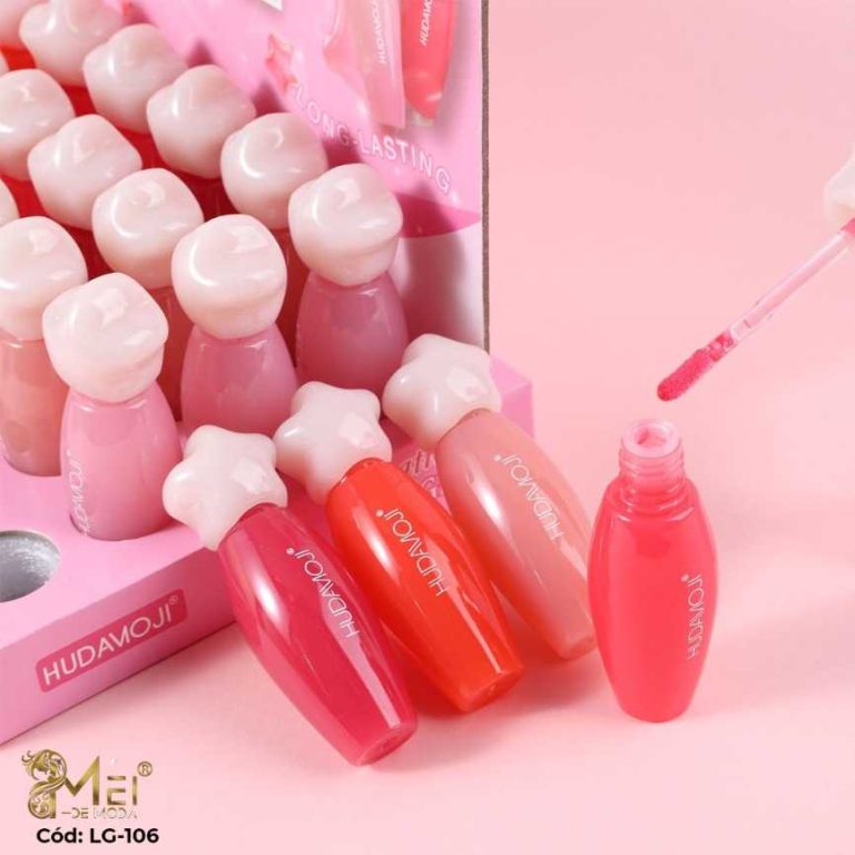 Brillo de Labios 6 Colores 3,5 ml 24 UNID