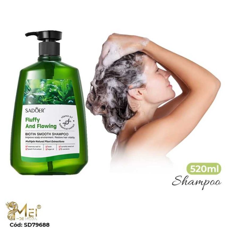 Shampoo biotina 520ml
