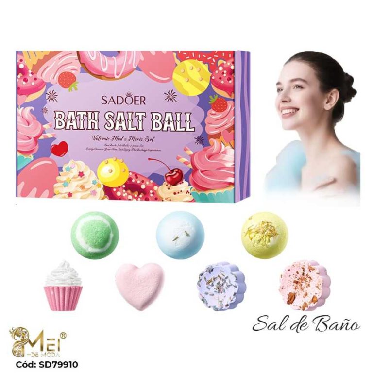 Sal de Baño 7 pcs