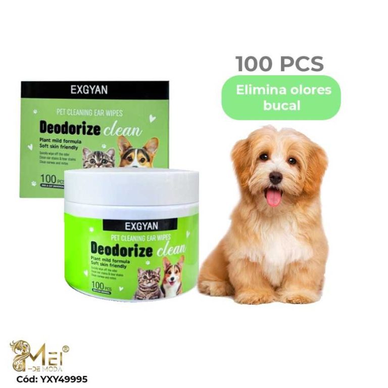 Toallita para limpieza mascotas 25gr