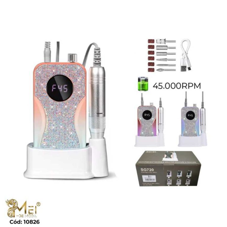 Torno de Manicure 45000RPM