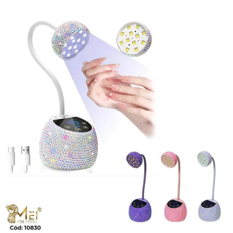 Lámpara Soft Gel UV 3 colores