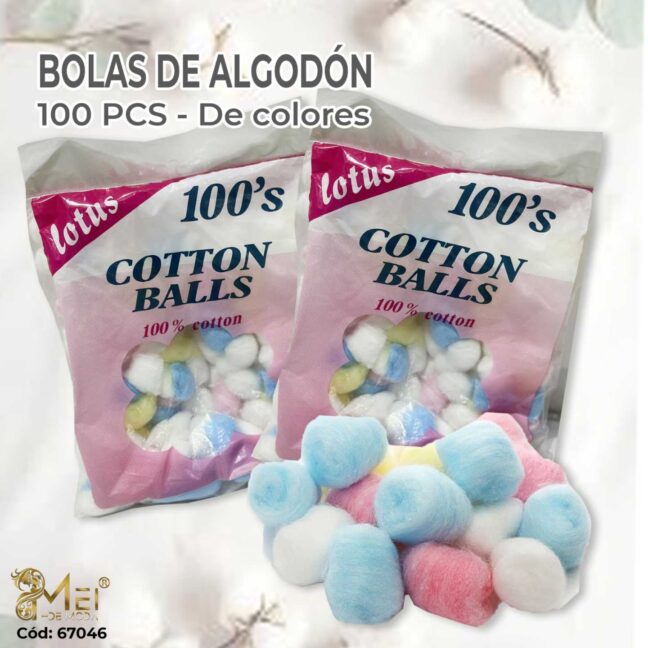 Bolas de Algodón 100pcs