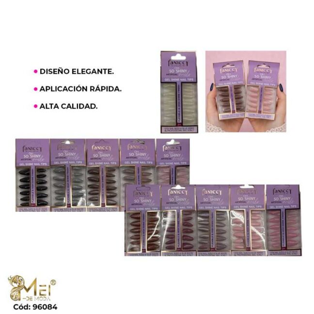 Uñas Press On Cat Eye MODELOS SURTIDOS