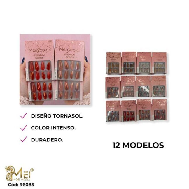 Uñas Press On Cat Eye MODELOS SURTIDOS