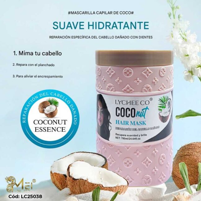 Mascarilla Capilar Coco 700 ml